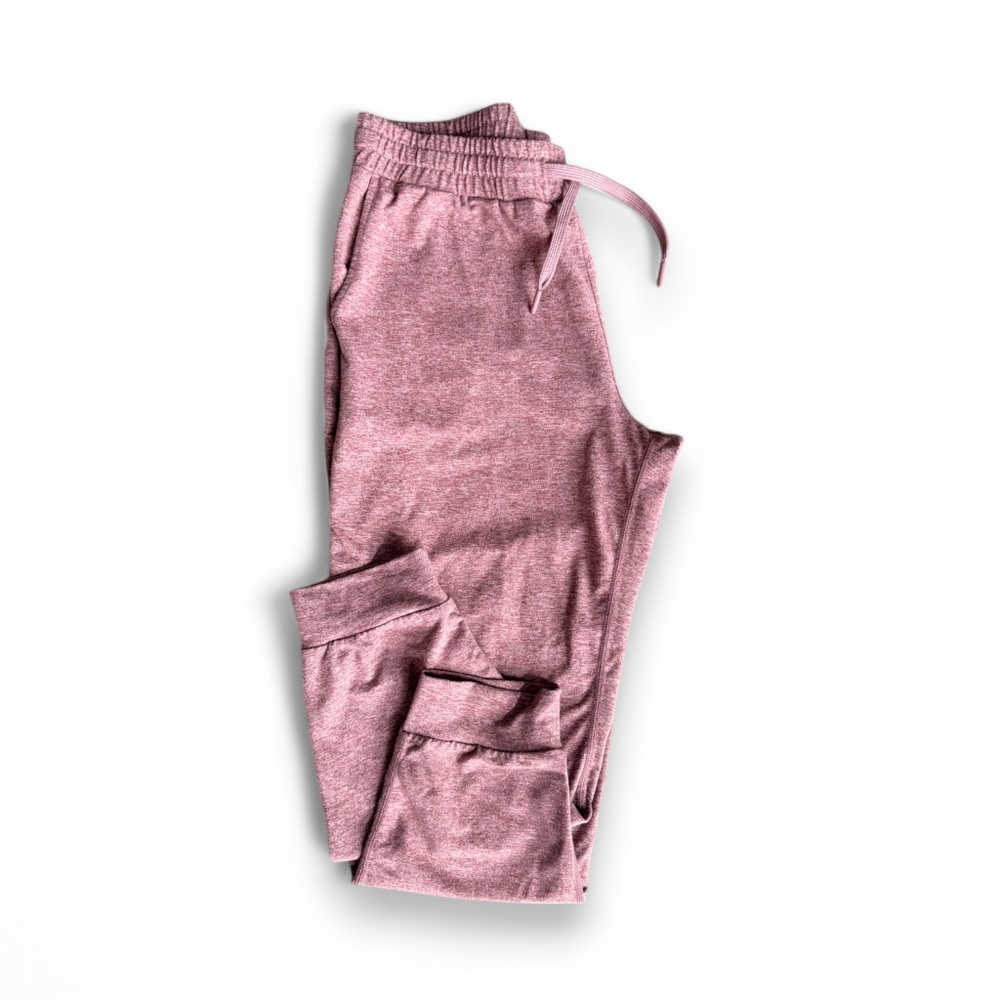 Quince Flowknit Mid-Rise Jogger Women’s medium, marbled rose